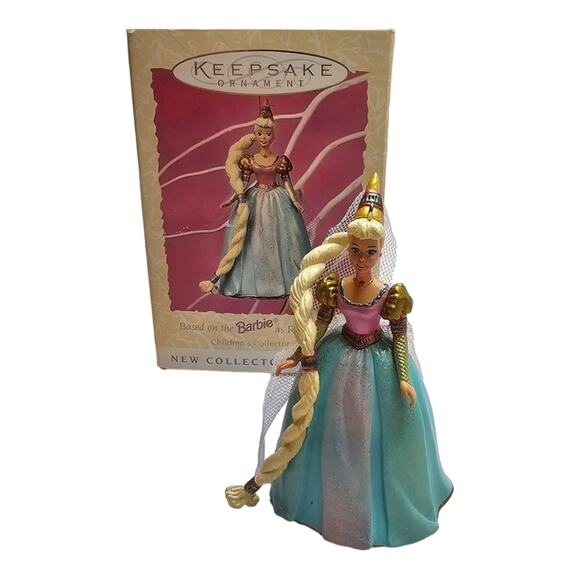Hallmark Barbie as Rapunzel Doll Children's Collector Series 1997, 1st in Series - Picture 1 of 7